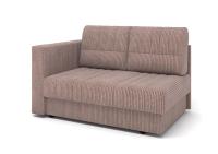 Диван м/г "Майя " ЛЕВАЯ (кушетка) Sense 02 cappuccino 