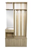 Прихожая БН 196 Дуб Сонома с зеркалом