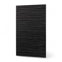 Фасад  ЧЕРНЫЙ СТРАЙП 450 для посудомоечной машины 