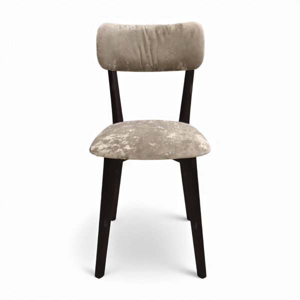 Стул Дельта темный орех , ткань Катания 03 (светло-коричневый)