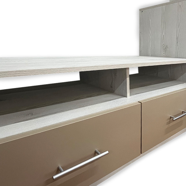 Стенка для гостиной Бенедикт сосна лофт/мдф вижн матовый