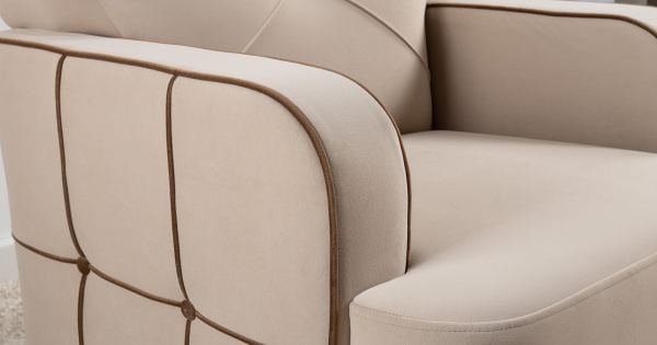 Кресло "Черри" Арт.Н ТК 284 IRIDA 02 (св-бежевый) 