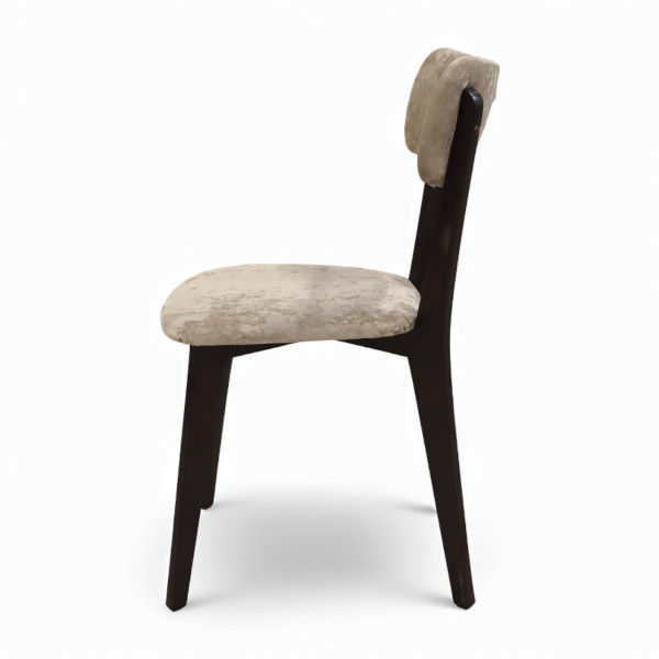 Стул Дельта темный орех , ткань Катания 03 (светло-коричневый)