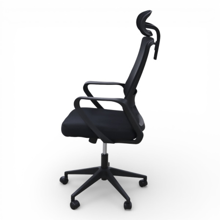 Кресло офисное 8387H-BK ткань YKX-615-1-FX,