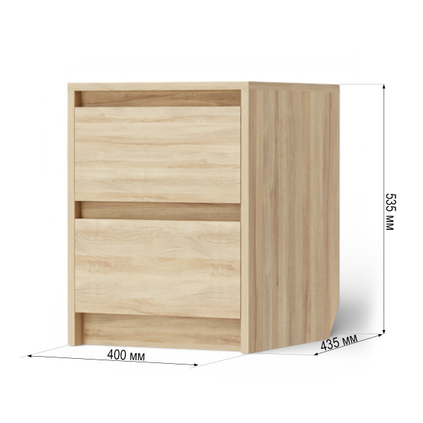 Тумба прикроватная Венсен Дуб сонома