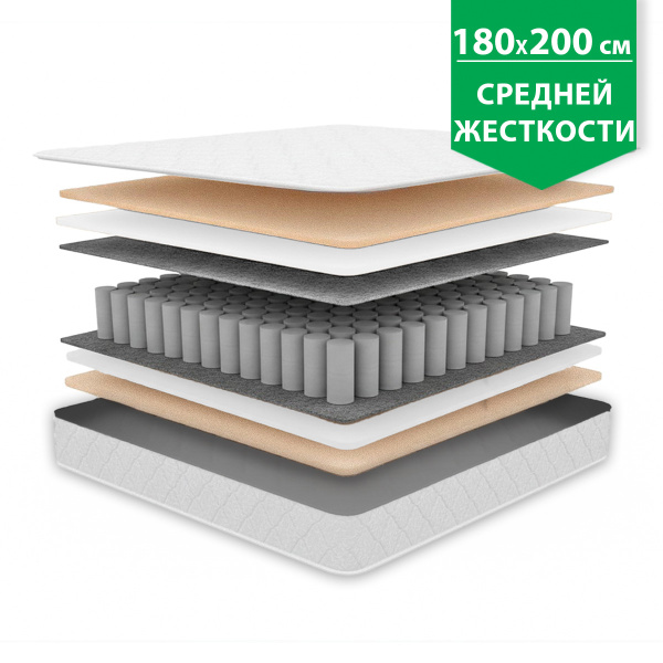 Матрас "КОМФОрт- 1Н"  1800*2000