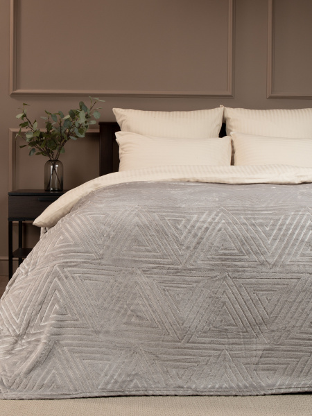 Плед Texrepublic фланель тиснёный 200*220 АРТ.93388