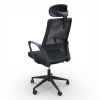Кресло офисное 8387H-BK ткань YKX-615-1-FX,