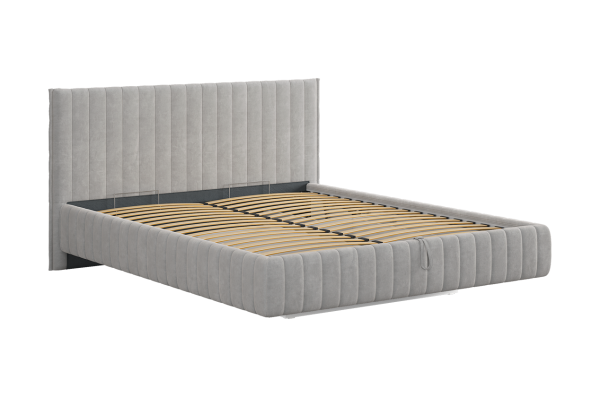 Кровать Твикс с подъемным механизмом  160х200 см (галька (велюр))