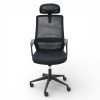 Кресло офисное 8387H-BK ткань YKX-615-1-FX,