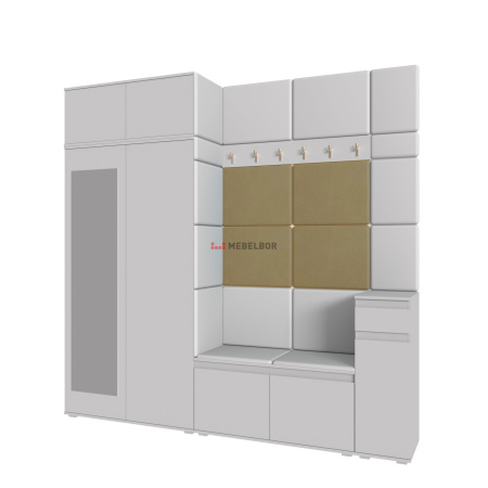 STARK Прихожая комплект панелей К-1 NEO 03 /Велюр Бежевый