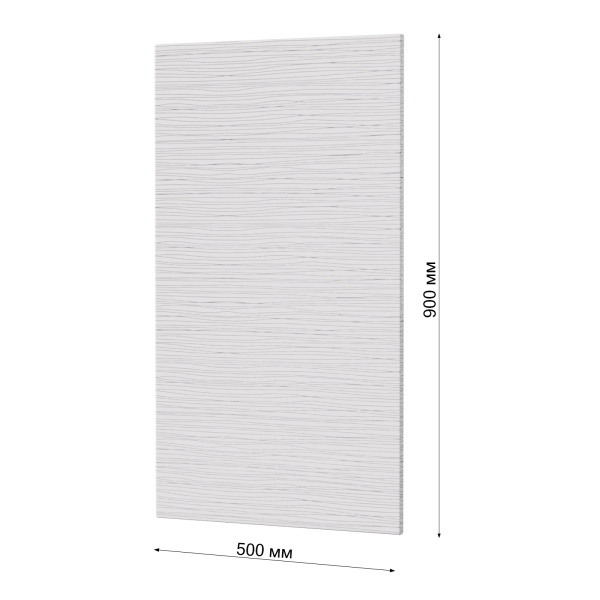 Фасад БЕЛЫЙ СТРАЙП 500 Высота 920