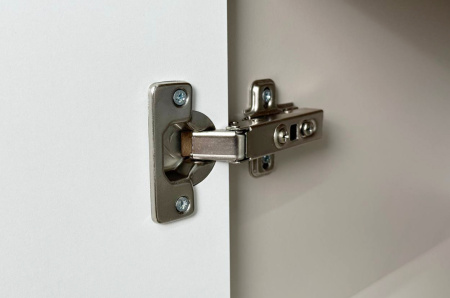 Комод 2 Рич со стеклом кашемир/фрапучино матовый/черный